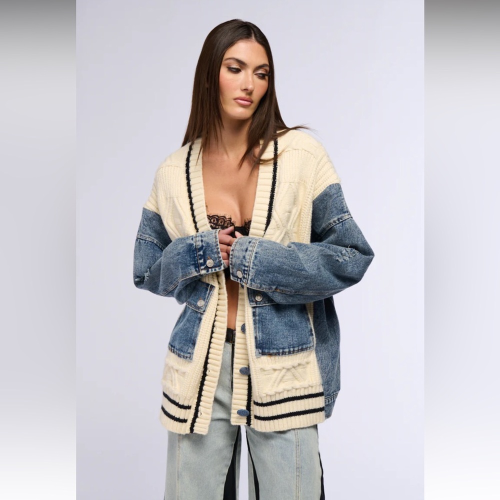 Denim Cardian